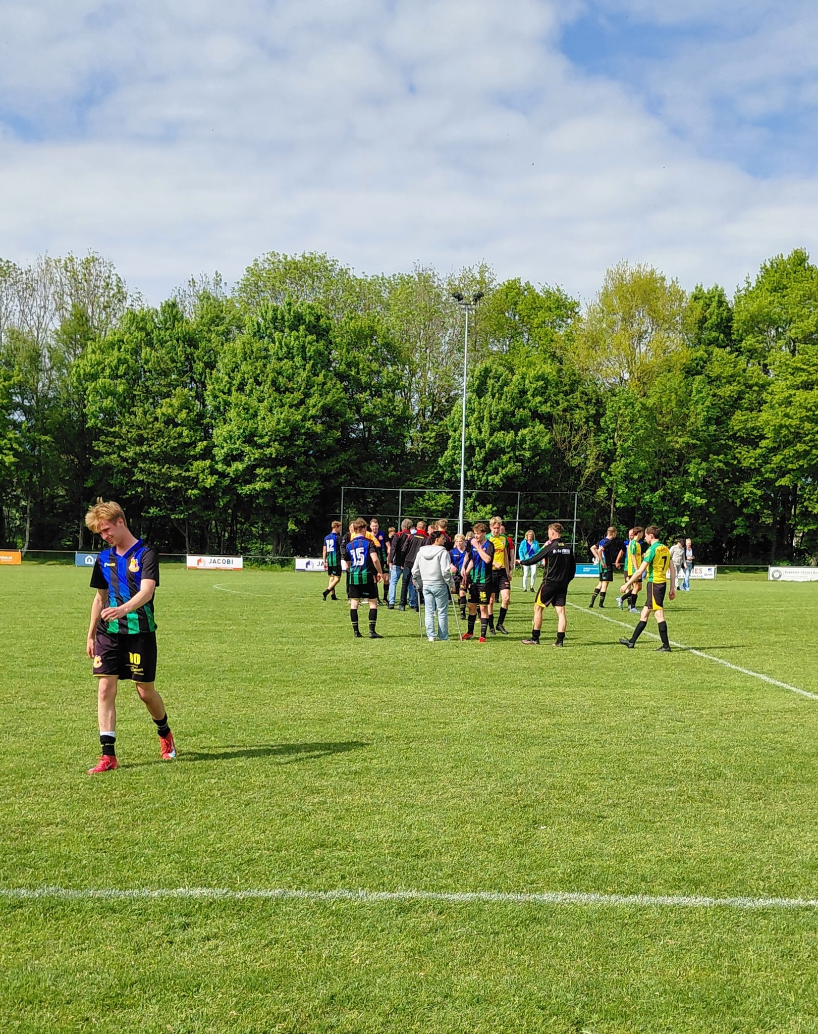 Wykels Hallum Speelt Zich Veilig Tegen &Quot;Goede Buur&Quot; Dtd 2 Slotoffensief - DTD WH1 2