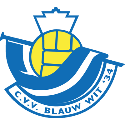 Slotoffensief - club logo van voetbalvereniging blauw wit 34 uit leeuwarden 1 1 1 1 1 1 1 1 1 1 1 1 1 1 1 1