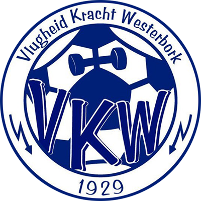 Slotoffensief - club logo van voetbalvereniging vkw uit westerbork 1 1