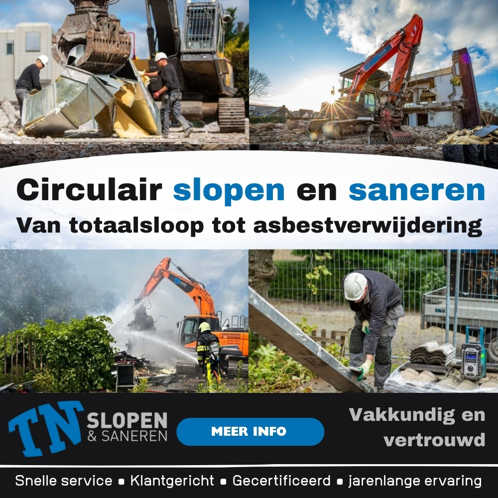 Slotoffensief - TN Slopen en Saneren Banner FC Burgum Henny