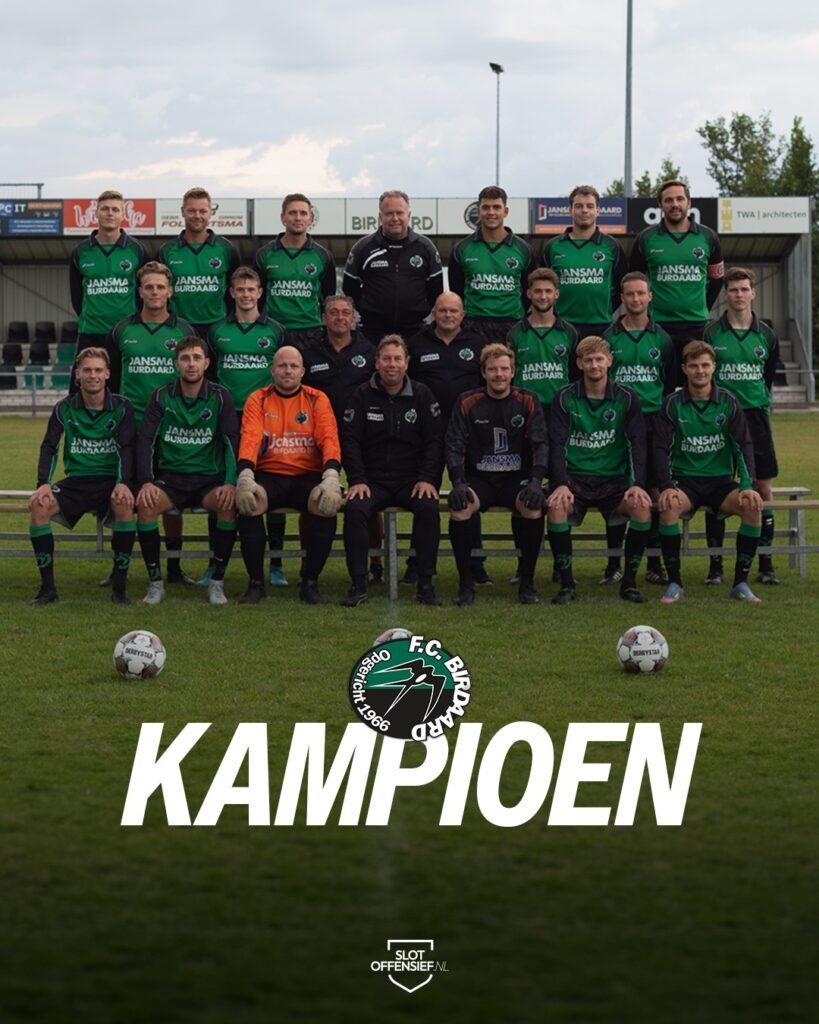 Slotoffensief - FC Burdaard