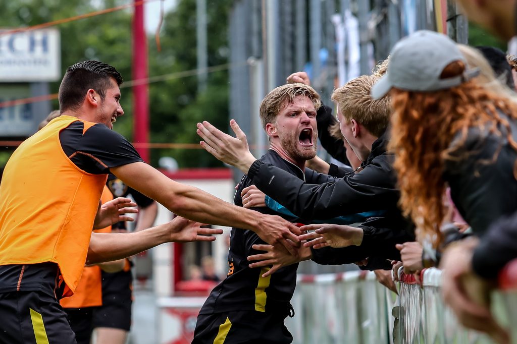SC Stiens v Hoogezand - Promotie/degradatie 1e klass