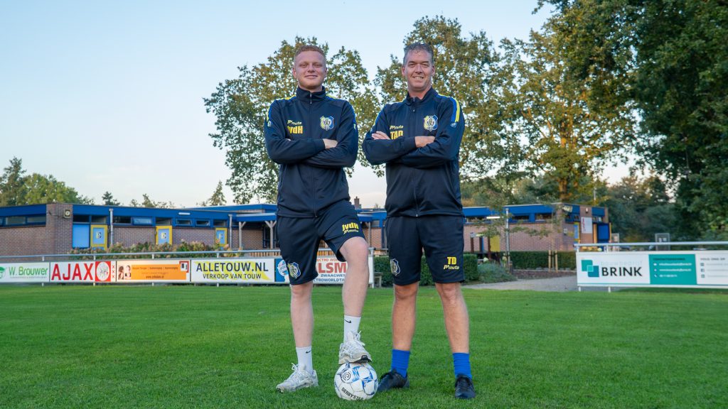 Jeroen (l) en Tiede (r)