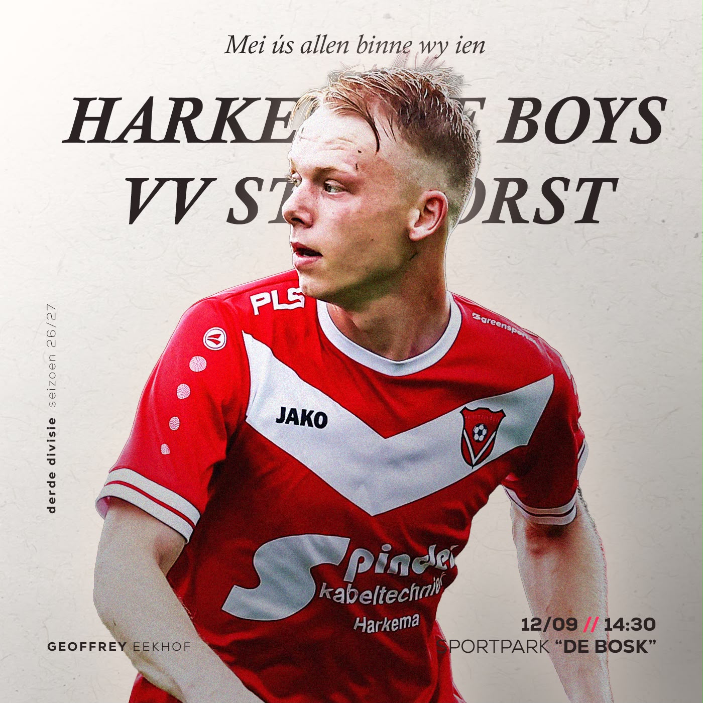 Voorbeschouwing Harkemase Boys – Staphorst