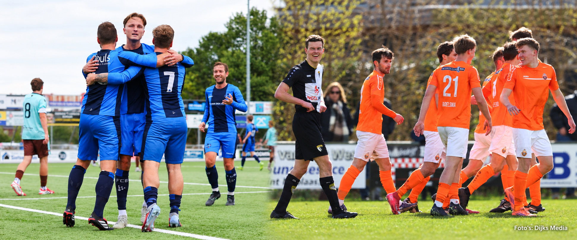 Samen aan het roer, vandaag tegenover elkaar: periodestijd krijgt extra lading bij FC Burgum–VVI