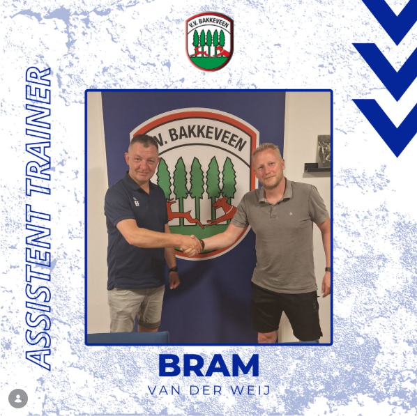 Nieuwe hoofdtrainer voor VV Bakkeveen